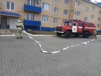 16 марта проведено внеплановое тренировочное занятие в связи с участившимися случаями взрывов бытового газа в многоквартирных домах