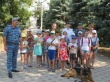Полицейские Белоглинского района  провели встречу с  ребятами из летнего лагеря при районной библиотеке