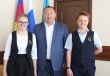 Глава района Александр Коклин встретился с призерами краевой Олимпиады 